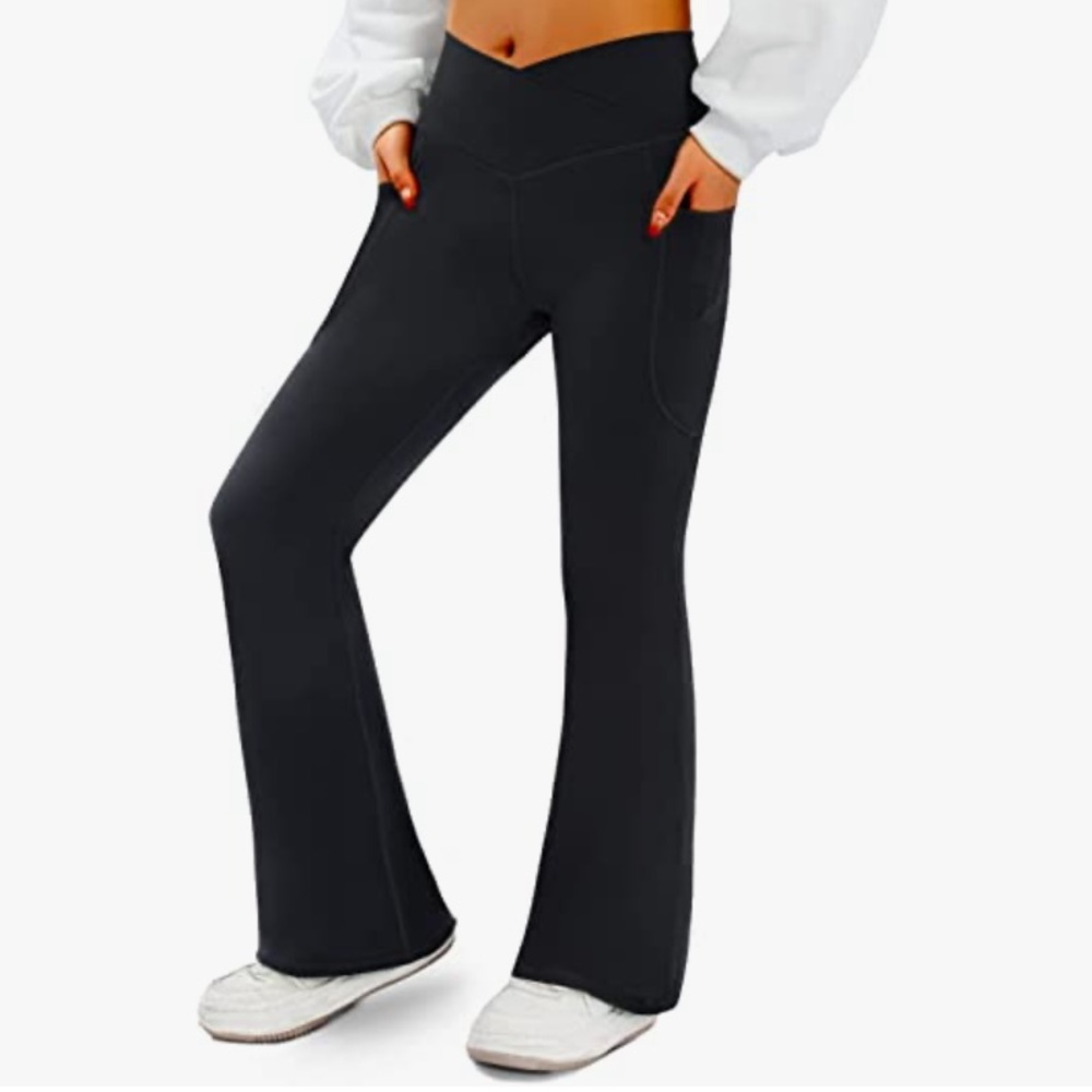 Black Flare Leggings